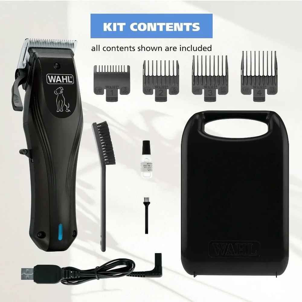 Wahl Pet-Pro Cordless Dog Grooming Clipper - Black